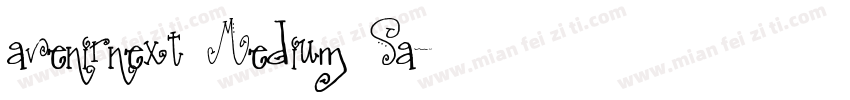avenirnext Medium Sa字体转换
